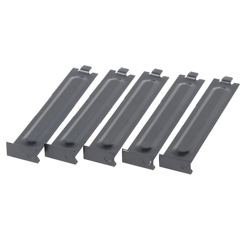 Видеокарта Pci Пылезащитный экран Материнская плата Универсальный металлический экран Черный непористый экран