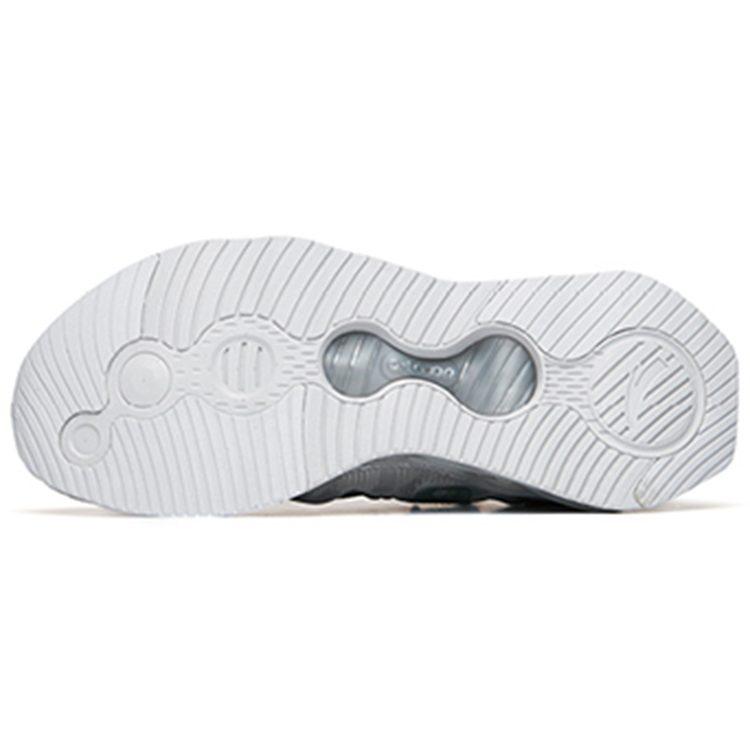 Anta Running Collection Cushioning Slip Resistant Abrasion Resistant Lightweight Low top Running Shoes Men's Silver 112215559-5