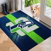 Soft Floor Carpet Seattle Seahawks Pattern Area Rug Decorative Mat For Home Room Decoration