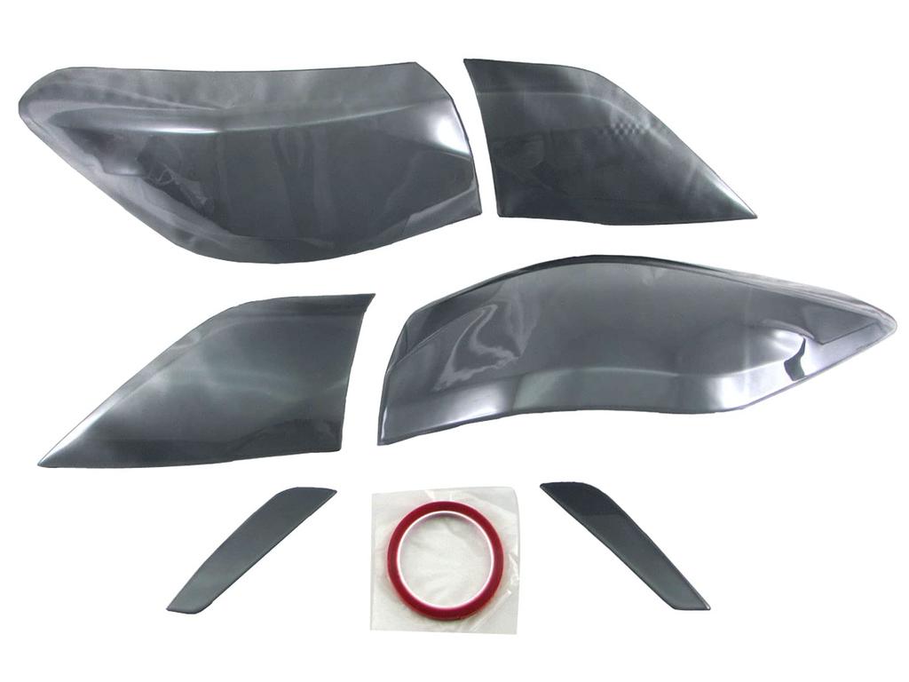 BRIGHTZ Smoked Taillight Cover Set for Crown Hybrid and 224 Compatible with and 220 20, 21, (SMO-REA-184) AZSH20, AZSH21, GWS224, AZSH, GWSH, GWS,