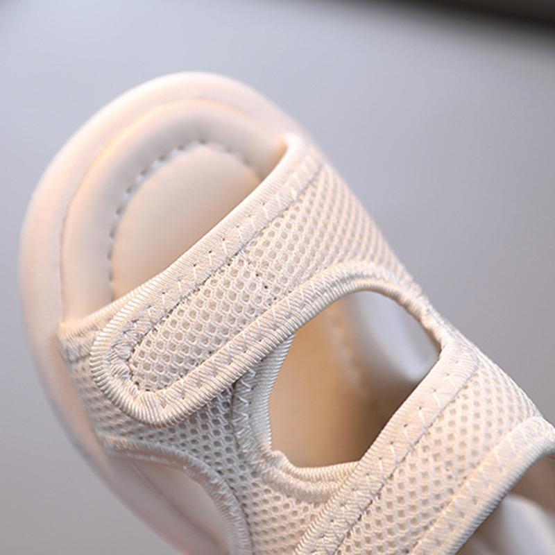 Children's Shoes Boy's Fashion Breathable Baby Sandals Summer New White Cool Slippers Sandals 21-30