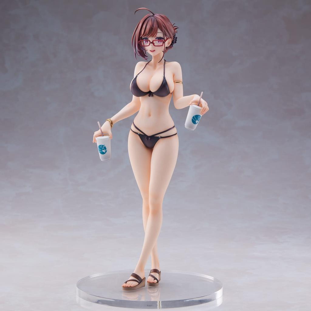 92M Illustration "Myopic Sister Swimsuit Ver." Non-scale PVC & ABS Painted Finished Figure