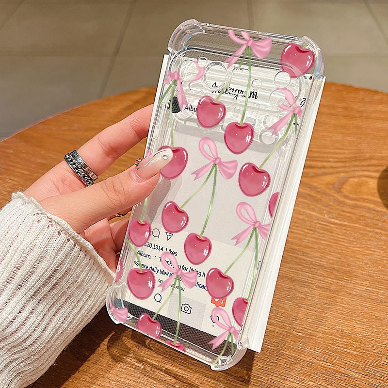 Lemon Pattern Clear TPU Phone Case For Google Pixel 9 Pro Pixel 9 Pro XL Soft Silicone Transparent Cover For Google Pixel 9A
