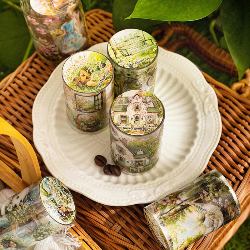 60mm*2m Vintage Travel Tape aestheticStick Labels Decorative Scrapbooking Diary Album Masking tape Sticker