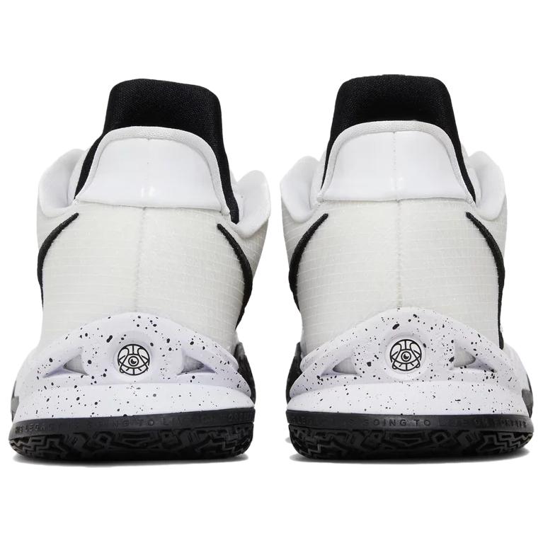 Nike Kyrie Low 4 TB White Men Sneakers Black DM5041-100