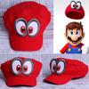 Super Mario Odyssey Hat Unisex Red Baseball Cap Cosplay Costume Accessory For Adults And Kids