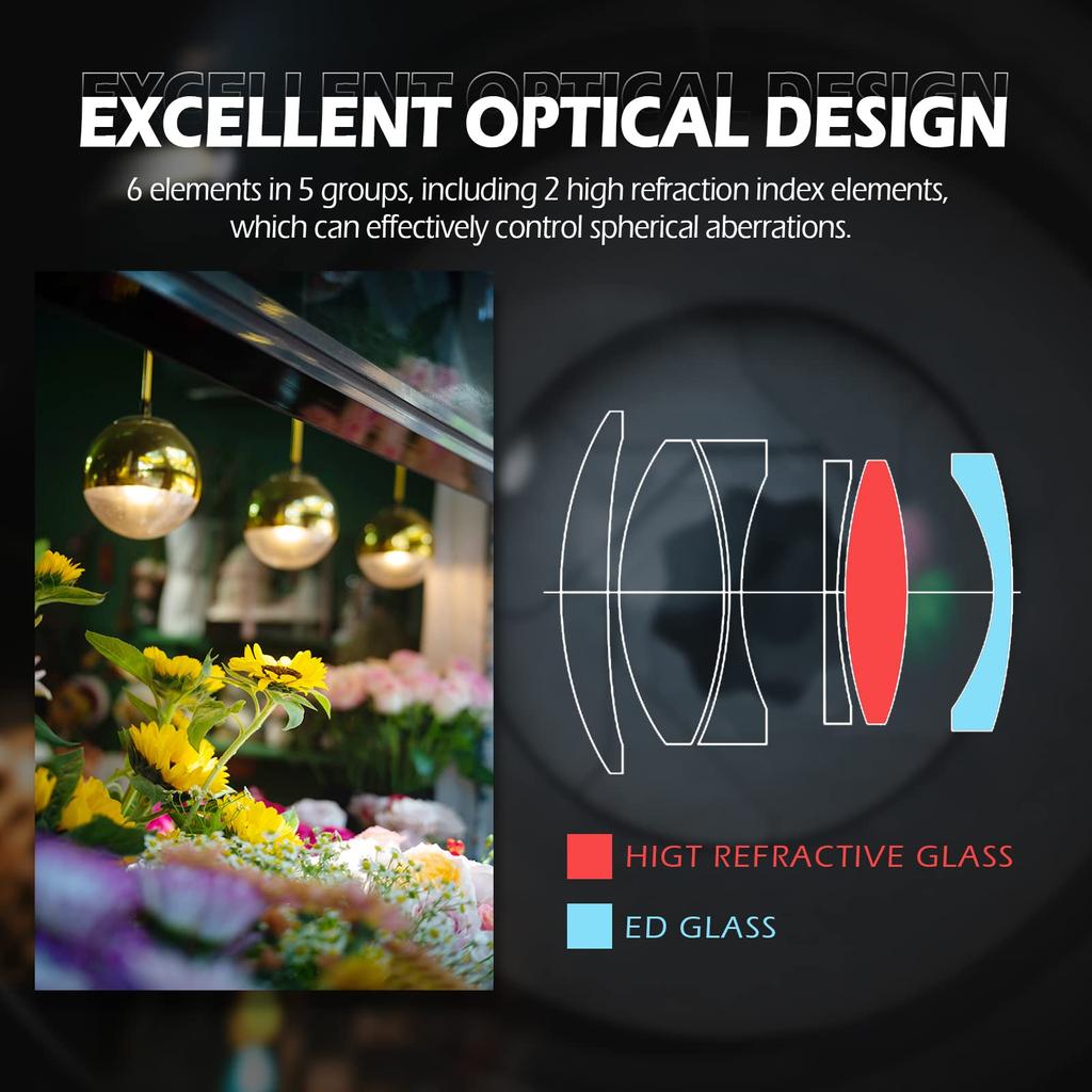 TTartisan 50mm F2 Full Size Manual Focus Lens Compatible with Nikon Z Mount Cameras Z5 Z6 Z7 Z6II Z7II Z50 ZFC Z30 Year Warranty Etc. [2 Included]