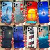 Чехол для телефона с пейзажем и маяком для iPhone Samsung Galaxy Redmi Xiaomi Oppo OnePlus Note SA 7 8 9 10 11 12 13 14 20 21 22 23 53 54 Pro Max Plus Ultra