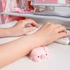 Новая симпатичная подставка для запястья для коврика для мыши, компьютерная подставка для ноутбука, подставка для стола, эргономичная, кавайная, медленно поднимающаяся, мягкая