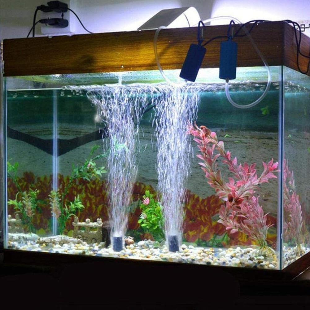 Aquarium Aerator Portable USB with Copper Cores Motor Quiet Operate Oxygen Pumps for Tanks and Fishing Fish Tanks Aerator Pumps