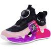 Unisex Sports Shoes Children Luminous Sports Shoes Thick Bottom Fashionable Boys Sports Shoes Rotating Button Girls Sports Shoes