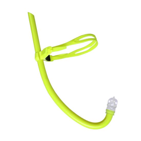 Трубка для обучения плаванию с трубкой для дайвинга, дыхательная трубка с оголовьем, жидкий силиконовый загубник, трубка для взрослых и детей