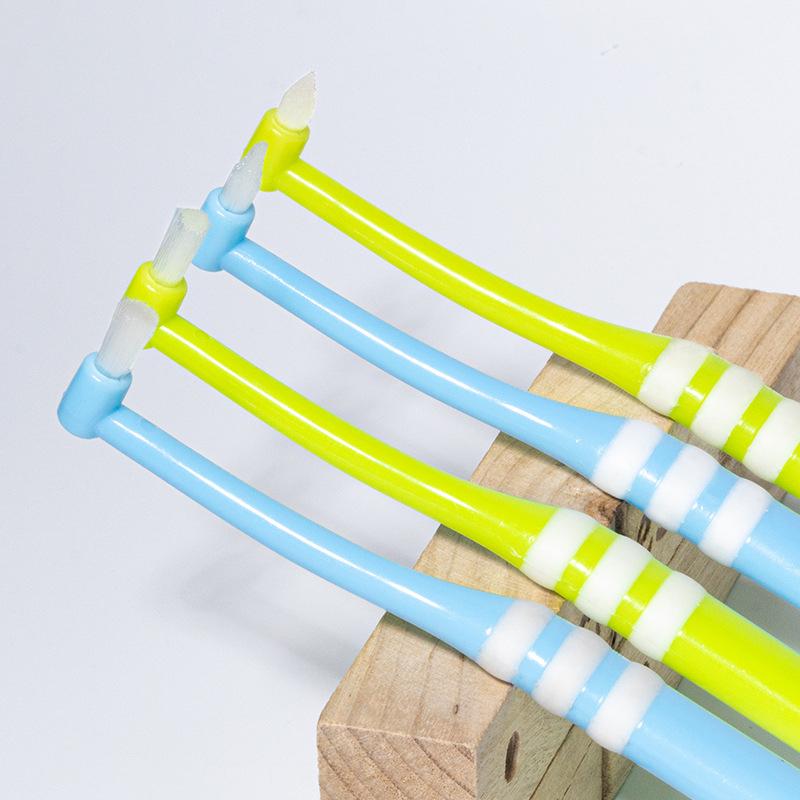 1 шт., зубная щетка с пучками, щетка с конечным пучком, щетка для чистки межзубных промежутков, мягкая зубная щетка с одним пучком, уход за межзубными промежутками