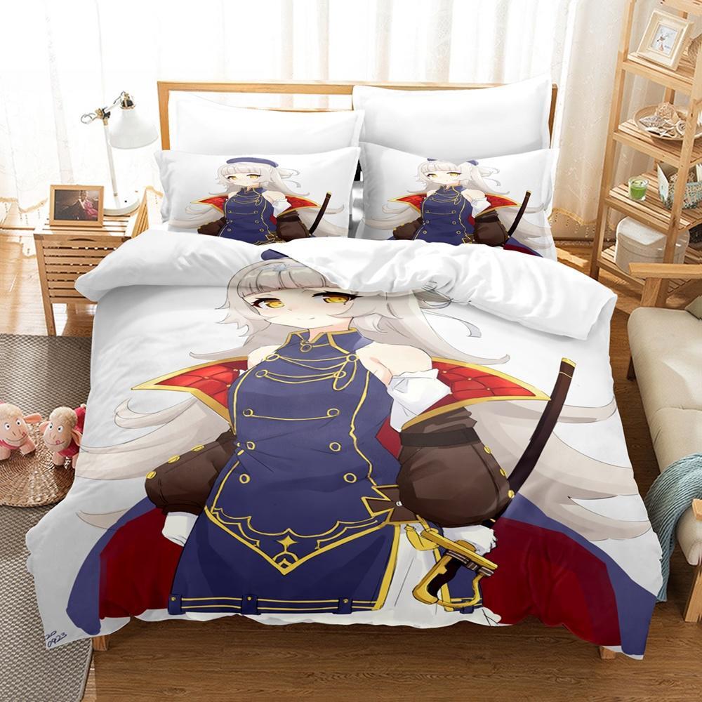 3d Print Anime Kawaii Girl Azur Lane Bedding Set Single Twin Full Queen King Size Bed Set Adult Kid Bedroom Duvet Cover Sets