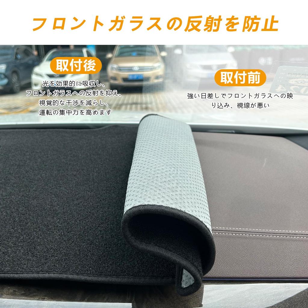 Compatible with Toyota Land Cruiser 250 2024 Dashboard Dedicated Interior Dashboard Cover for Land Cruiser Sun Scratch and (April - Present) Mat,