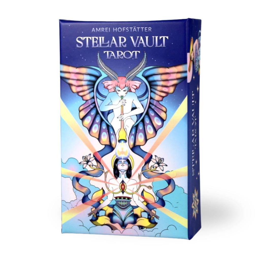 Stellar Vault Ар-деко 78 Таро с японским аутентичным продуктом I.I.J Таро, научно-фантастический стиль, карты, гадание, инструкции,