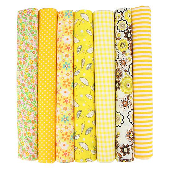 Удобная прочная многоцелевая хлопковая ткань для шитья с красивым цветочным узором для подарков, рукоделия