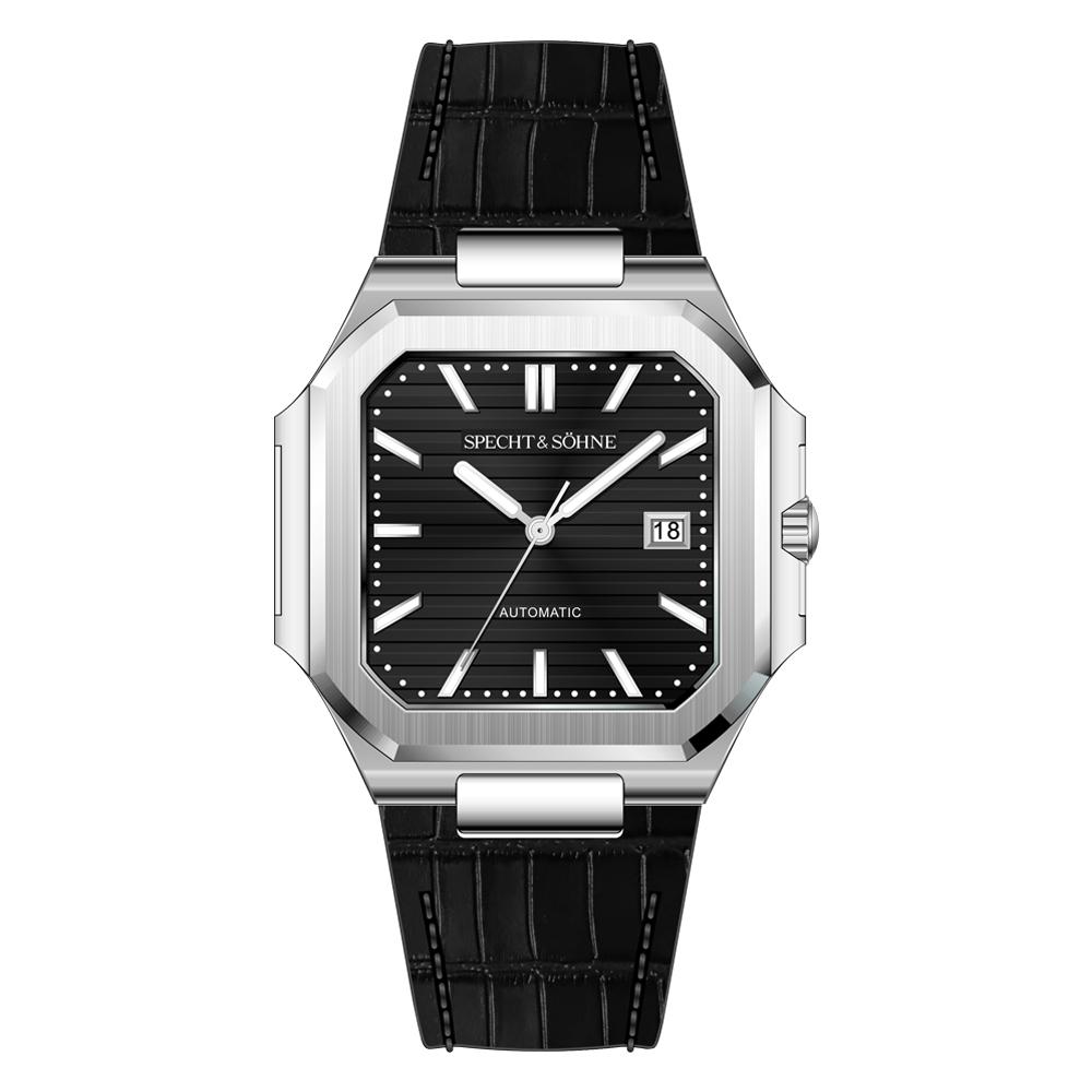 2026 Specht & Söhne New Fashion Luxury Cubic 5821 Mechanical Watch For Men Sapphire Crystal Automatic Watch 50M Waterproof 41MM
