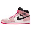 Кроссовки унисекс Air 1 Mid SE Crimson Tint Pink Black-Sail-Hyper-Pink 852542-801
