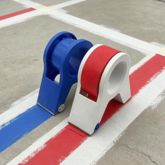 Инструмент для нанесения малярной ленты Двойной ролик Резак для ленты для плавного нанесения Компактный портативный диспенсер для ленты для домашних покрасочных проектов