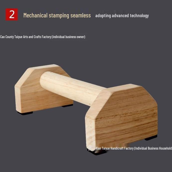 Wooden Russian Push-Up Bars for Single & Double Bar Inverted Practice