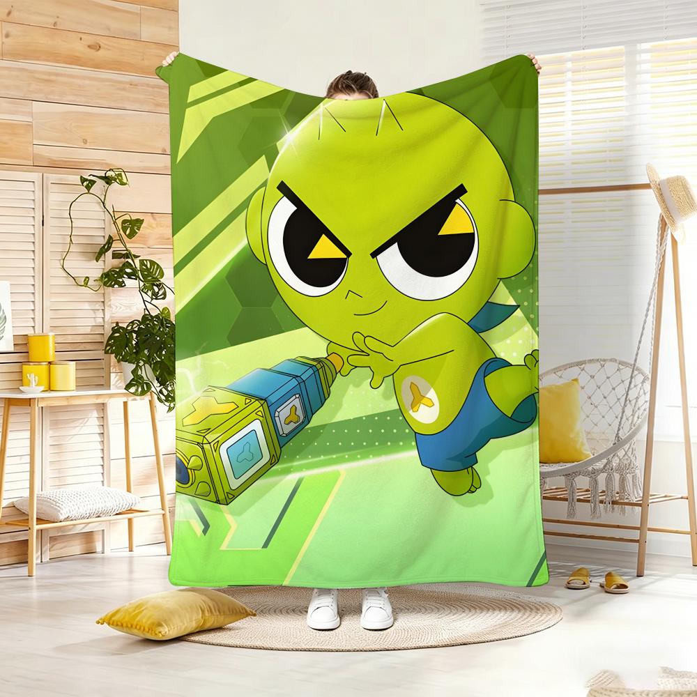 ANIME Popula T-The HauntedS Throw Lightweight 240g Flannel Blanket Soft Skin-friendly for Summer Cooling
