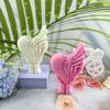 Hands Holding Heart Wing Silicone Mould Candle Molds Love Heart Casting Molds Handmade Resin Molds DIY Baking Molds