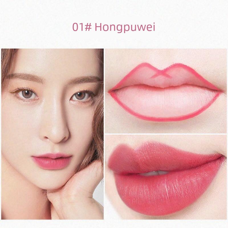 Lip Liner Waterproof and Durable Genuine Goods Non-Fading Hook Line Nude Color Non-Decolorizing No Stain on Cup Matte Lipstick Pen Female Lip Pencil