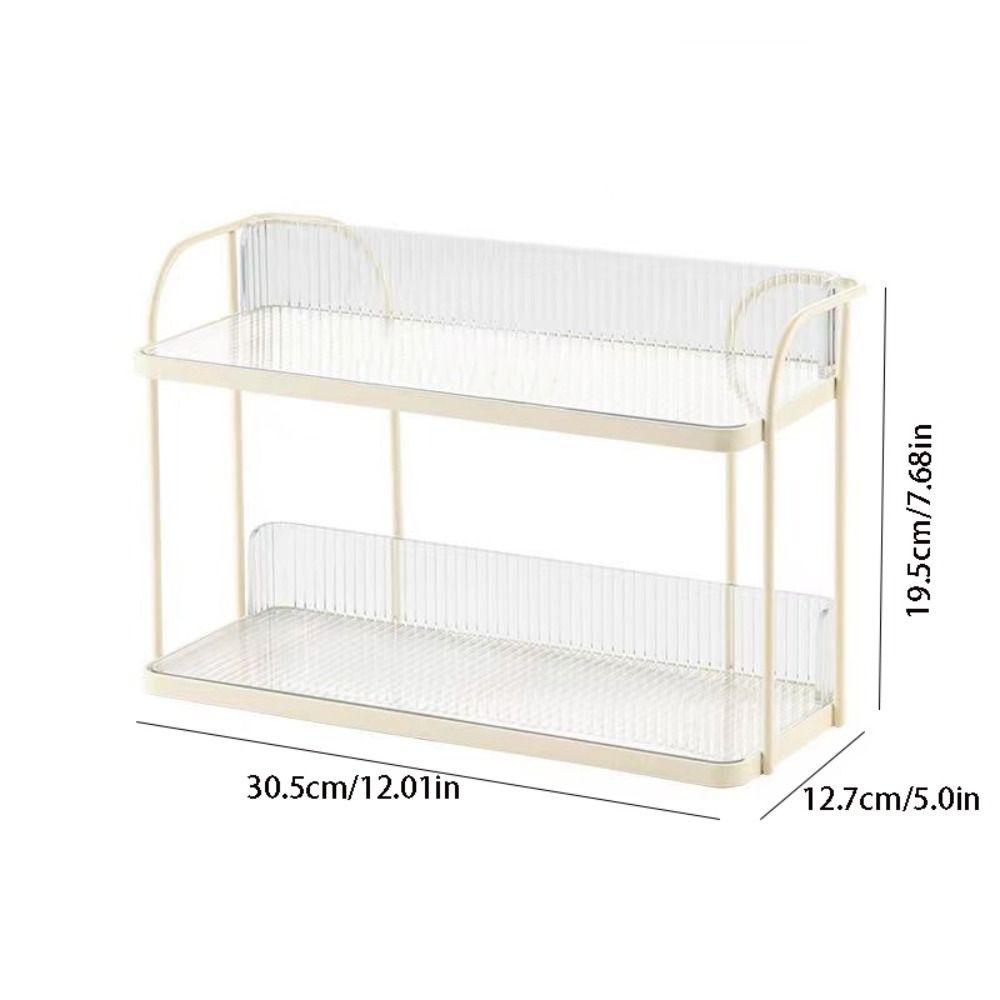 Simple Condiment Shelf Creative Bathroom Shelf Multi-Function Desktop Tray Bedroom