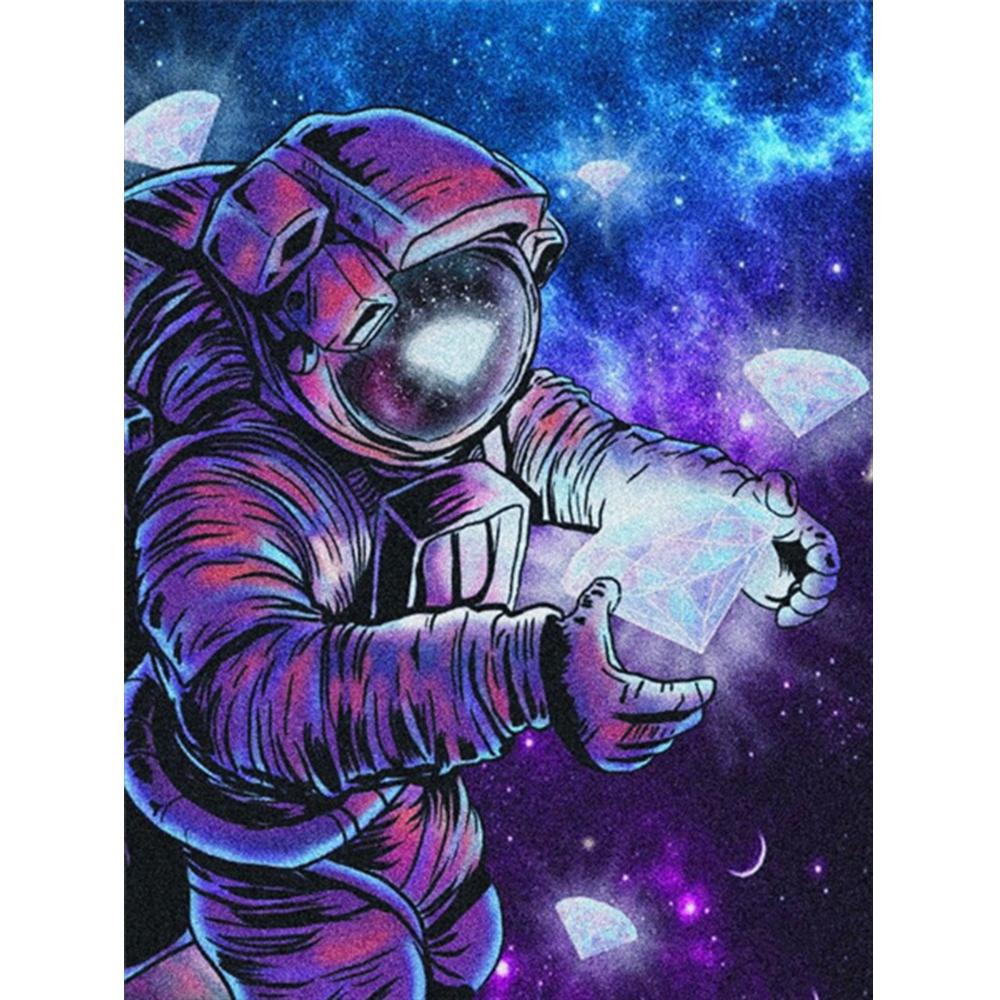 5D DIY Алмазная картина космическое пространство Алмазная вышивка распродажа космонавт стразы мозаика вышивка крестиком подарок ручной работы