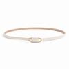 PU Leather Slim Belt Thin Dress Belt Versatile Suit Belt  Women Accessories