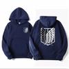 Men Women Streetwear Pullover Harajuku Shingeki No Kyojin Hoodies Sweatshirt Clothes Attack on Titan Men's Hoodie Anime Hoodies