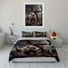 Skeleton beast and warrior. Bedding sets Duvet cover sets Duvet covers Pillowcases(1 * Duvet Cover 2 * Pillowcases, without duvet insert)