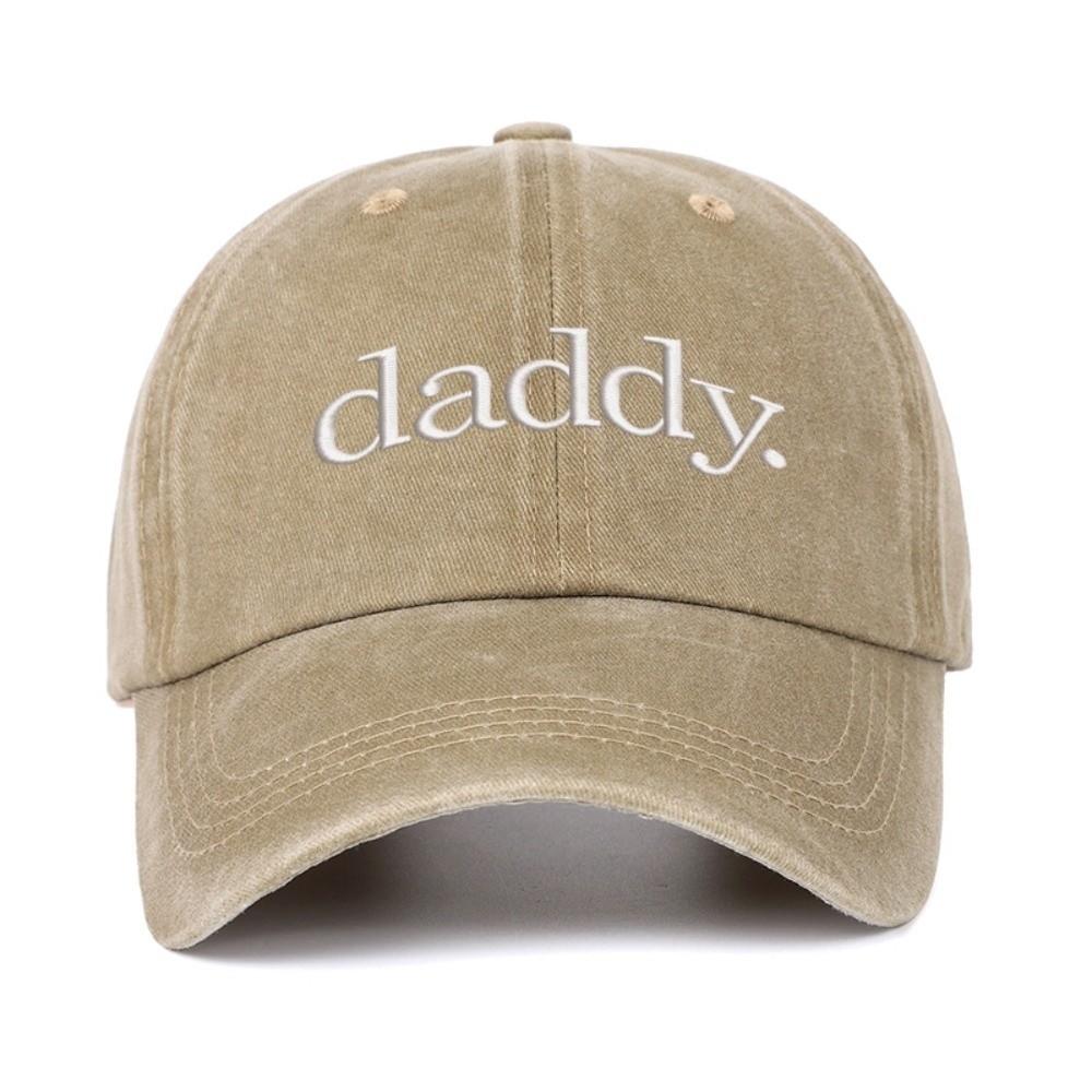 Adjustable daddy. Embroidery Caps Vintage Baseball Cap Fashion Sport Visors Cap Father's Gift