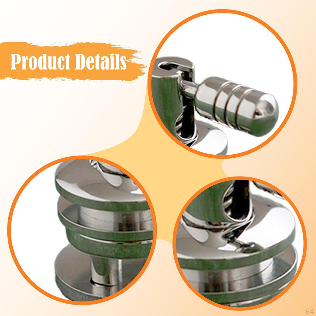 Складной замок-защелка для кошелька Складной Маленький Компактный Легкая установка Фурнитура Металл для