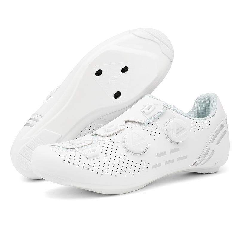 Spring and Summer Mountain Bike with Lock Cycling Shoes Men's and Women's Road Bike Lock Shoes Hard-soled Spinning Shoes Bicycle Wide-soled Shoes