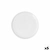 Плоская тарелка Ariane Artisan Керамика Белый Ø 27 см (6 единиц)
