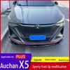 Спортивный передний бампер-губа Oshan X5 Plus с функцией защиты от столкновений