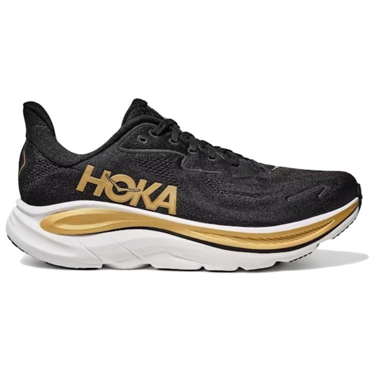 HOKA One One Clifton 10 Черное Золото 1162030-BKGD