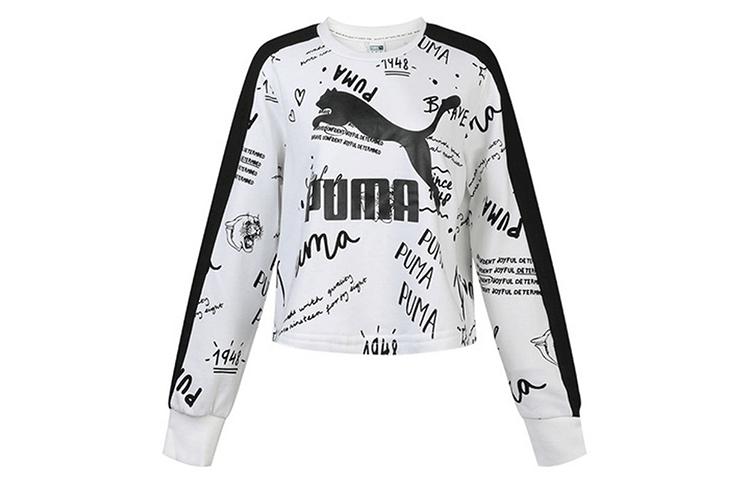 PUMA CLASSICS Sweatshirts Women's Crew Neck Moderate Regular 595214-52