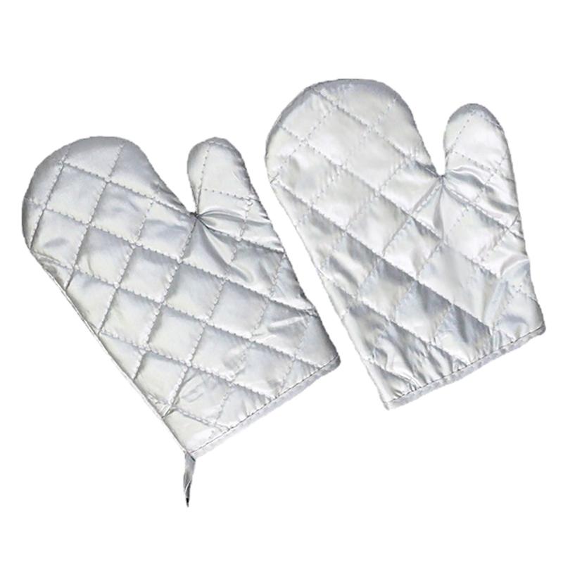 1 шт. утолщенные хлопковые перчатки для микроволновой печи, термостойкие и утепленные перчатки для выпечки в духовке, не допускающие ожогов рук