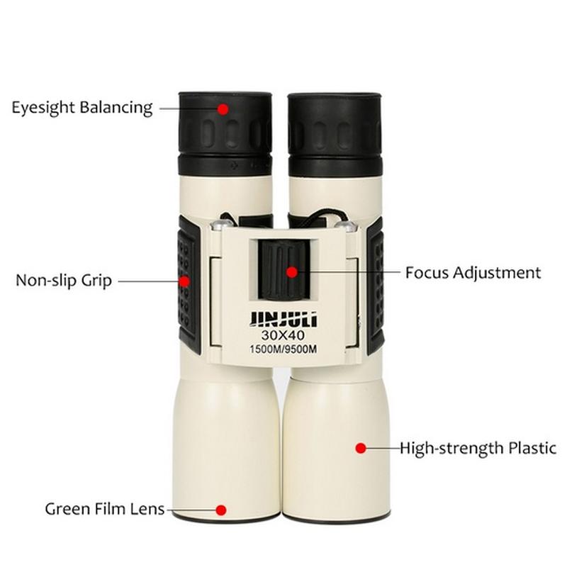 Мощный бинокль военного стандарта для охоты на открытом воздухе 30x40, противотуманные HD-очки