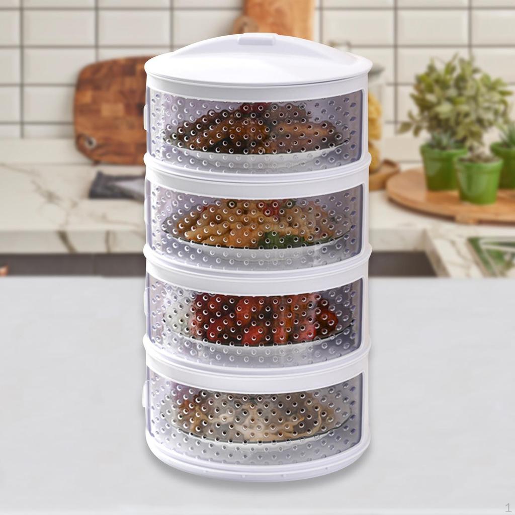 Многослойная защитная сетка для пищевых продуктов, тарелки для сохранения тепла, миски, блюдо для дома