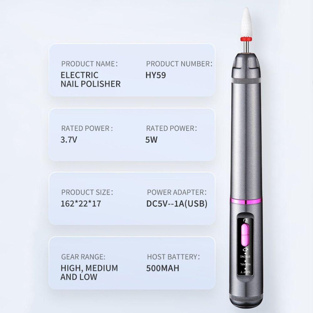 Professional Electric Nail Drill Machine Portable Nail Removal Tool Nail Art Tools