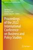 Книга Proceedings of the 2022 International Conference On Business and Policy Studies