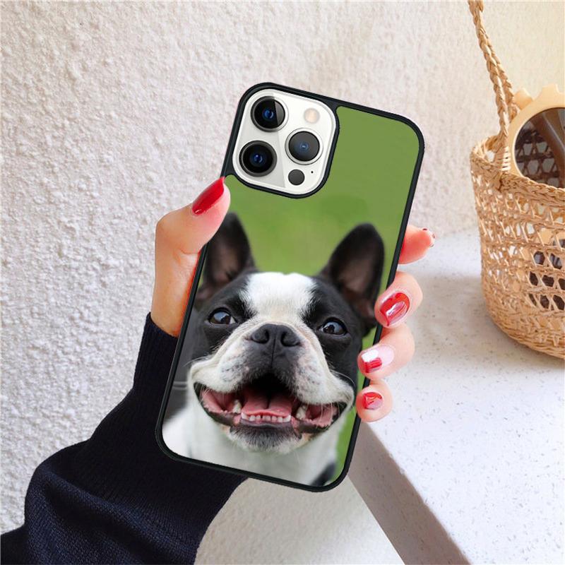 Смешной чехол для телефона с французским бульдогом для iPhone 17 Air 16 Coque 15 14 12 13 PLUS 11 PRO MAX Задняя крышка Fundas Shell