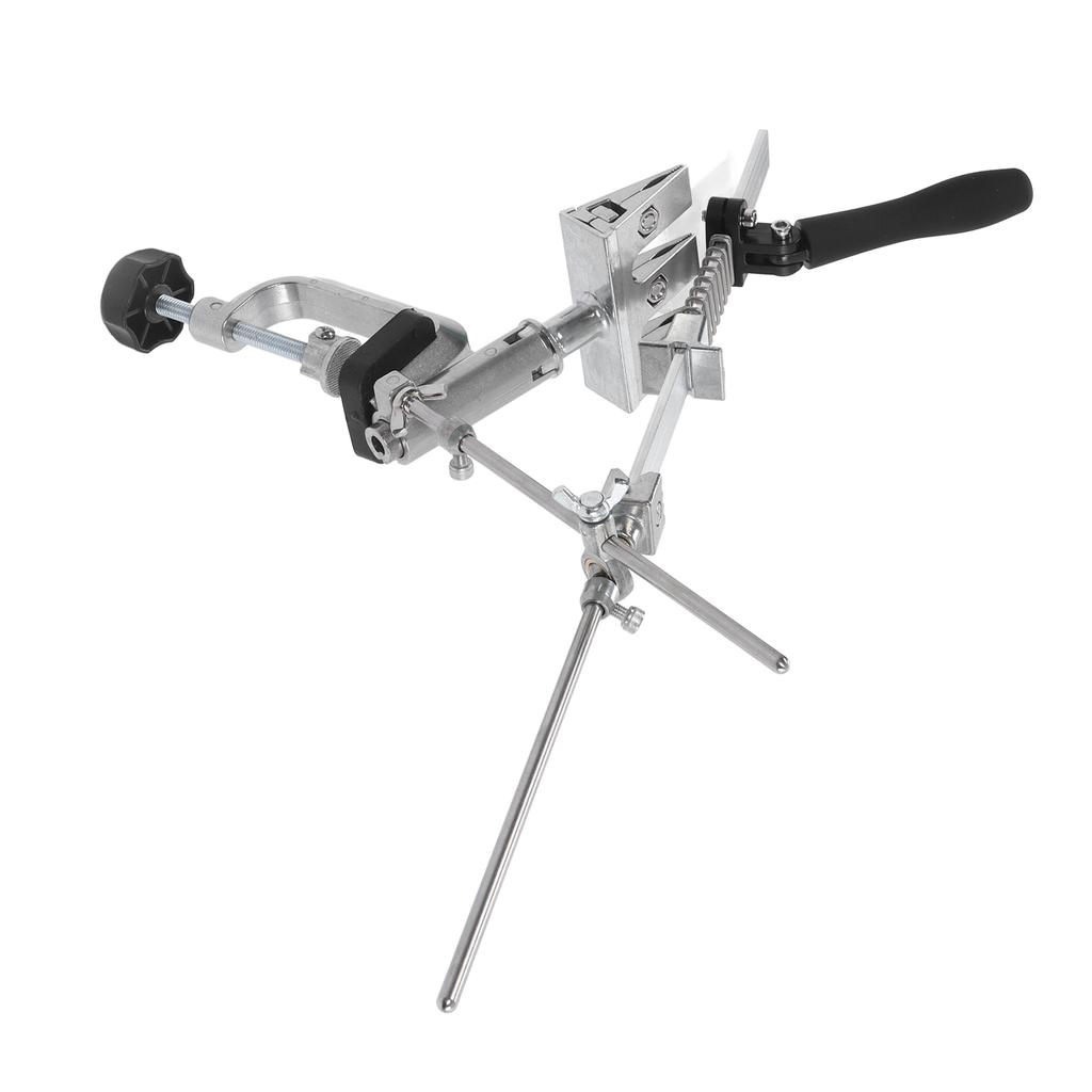 Набор камней для заточки ножей, вращающийся на 360 градусов, подставка для заточки лезвий, полировальный камень для домашнего использования