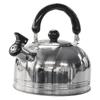 Camping Stainless Steel Whistling Kettle In 2L Portable Travel Teapot Coffee Pot with Folding Safe Handle Camping Cookware