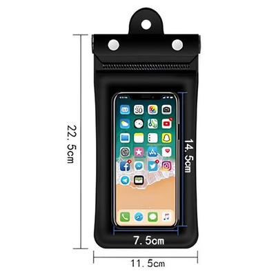 Надувной плавающий сенсорный экран мобильный телефон водонепроницаемый мешок трехслойный герметичный крючок и петля тройная подушка безопасности водонепроницаемый Mobil