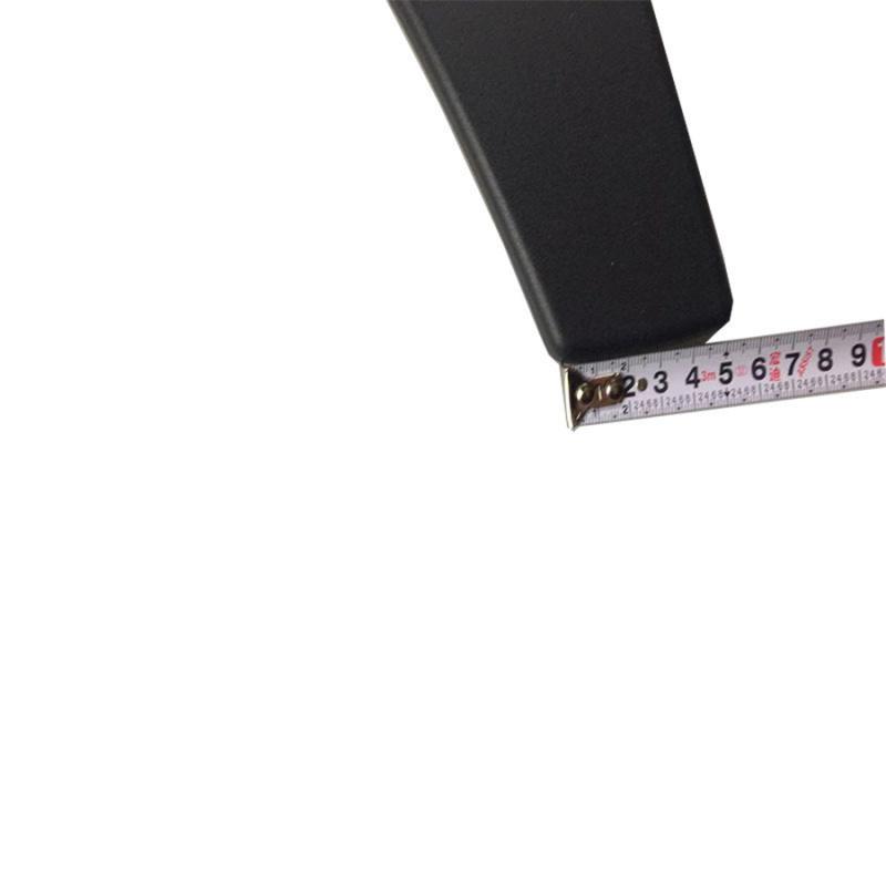 2Pcs Black 62cm Car Bumper Spoiler Rear Lip Angle Splitter Diffuser Anti-crash